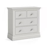 Beamhurst Painted - 2+2 Drawer - Light Grey