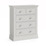 Beamhurst Painted - 3+2 Drawer - Light Grey