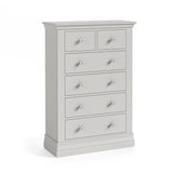 Beamhurst Painted - 4+2 Drawer - Light Grey