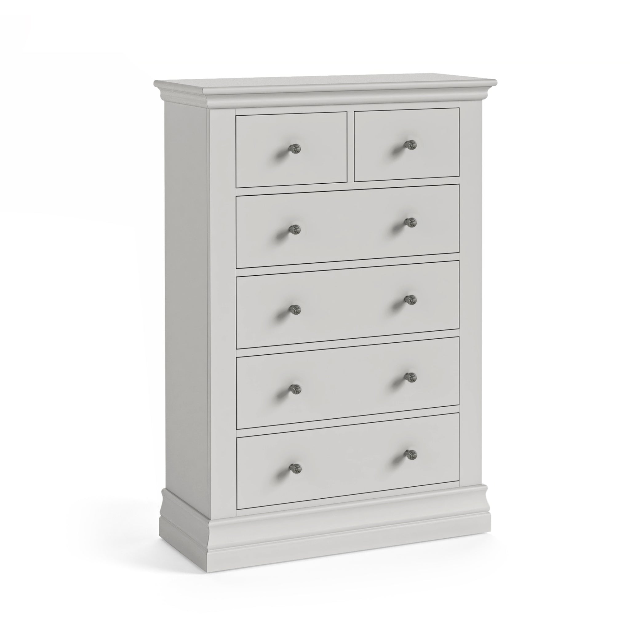 Beamhurst Painted - 4+2 Drawer - Light Grey