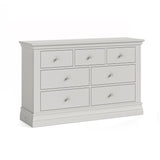 Beamhurst Painted - 3 Over 4 Drawer - Light Grey