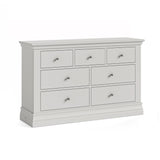 Beamhurst Painted - 3 Over 4 Drawer - Light Grey
