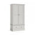 Beamhurst Painted - 2 Door 1 Drawer Wardrobe - Light Grey