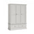 Beamhurst Painted - 3 Door 2 Drawer Wardrobe - Light Grey