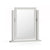 Beamhurst Painted - Vanity Mirror - Light Grey