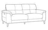 London - 3 Seater Sofa - Leather