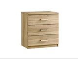 Montana - 3 Drawer Midi Chest 23" - 11 Colours
