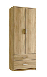 Montana - Double 2 Drawer Tall Wardrobe 30" - 11 Colours