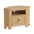 Oak 351 - Corner Tv Unit