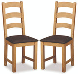 Sudbury Petite Oak - Dining Chair - x 2 (Pair)