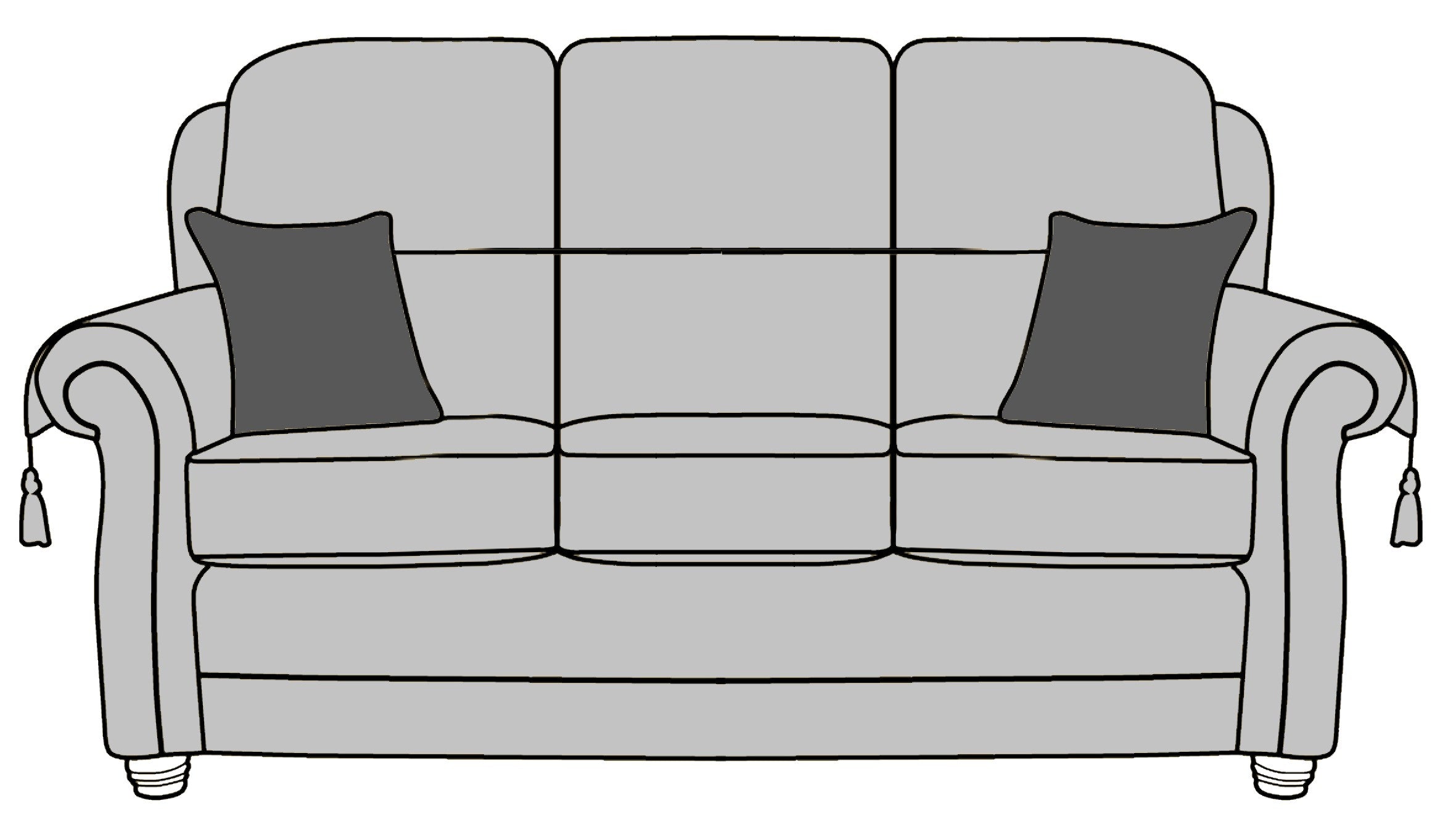 Salford - 3 Seater