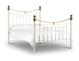 Victor - White - 5' King Size Frame Bed