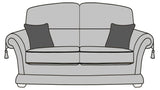 Waterford Stripe - 2.5 Seater