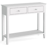 Hanbury - White - Console Table