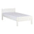 Ariel White - Single Frame Bed