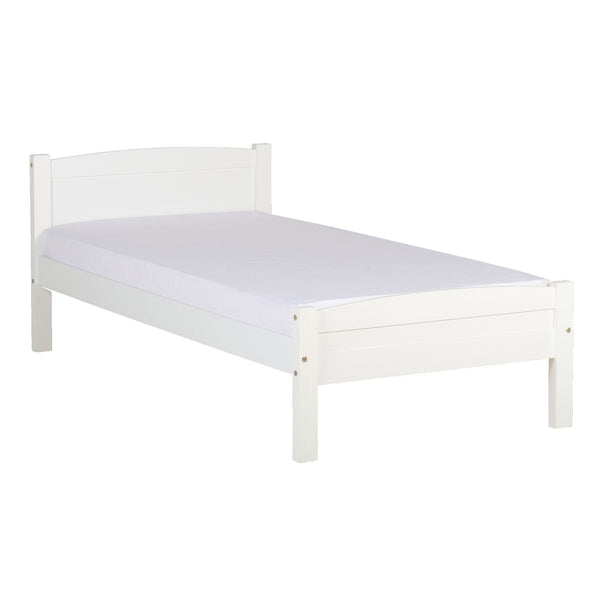 Ariel White - Single Frame Bed