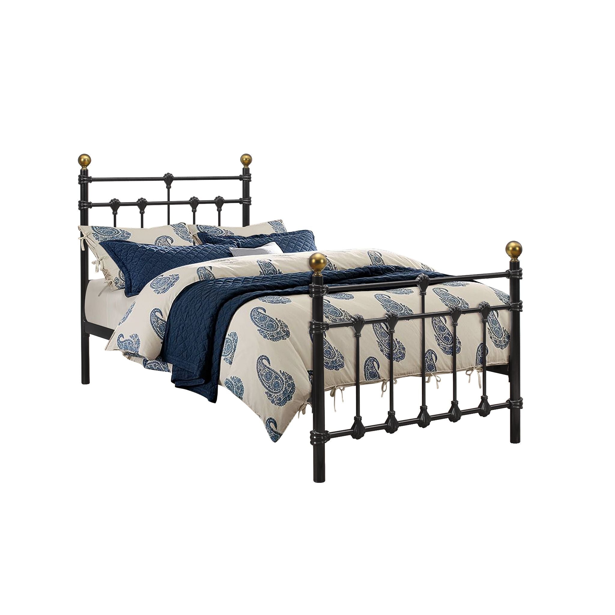 Aston Black - Single Frame Bed