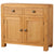 Oak 6 - Sideboard 2 Drawer 2 Door