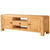 Oak 6 - Wide Tv Unit