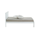 Denton White - 4'6 Double Frame Bed