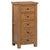 Oak 7 - 5 Drawer Wellington