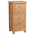 Oak 4 - 5 Drawer Wellington