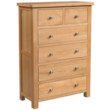 Devon Light Oak - 2 + 4 Chest