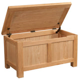 Devon Light Oak - Blanket Box
