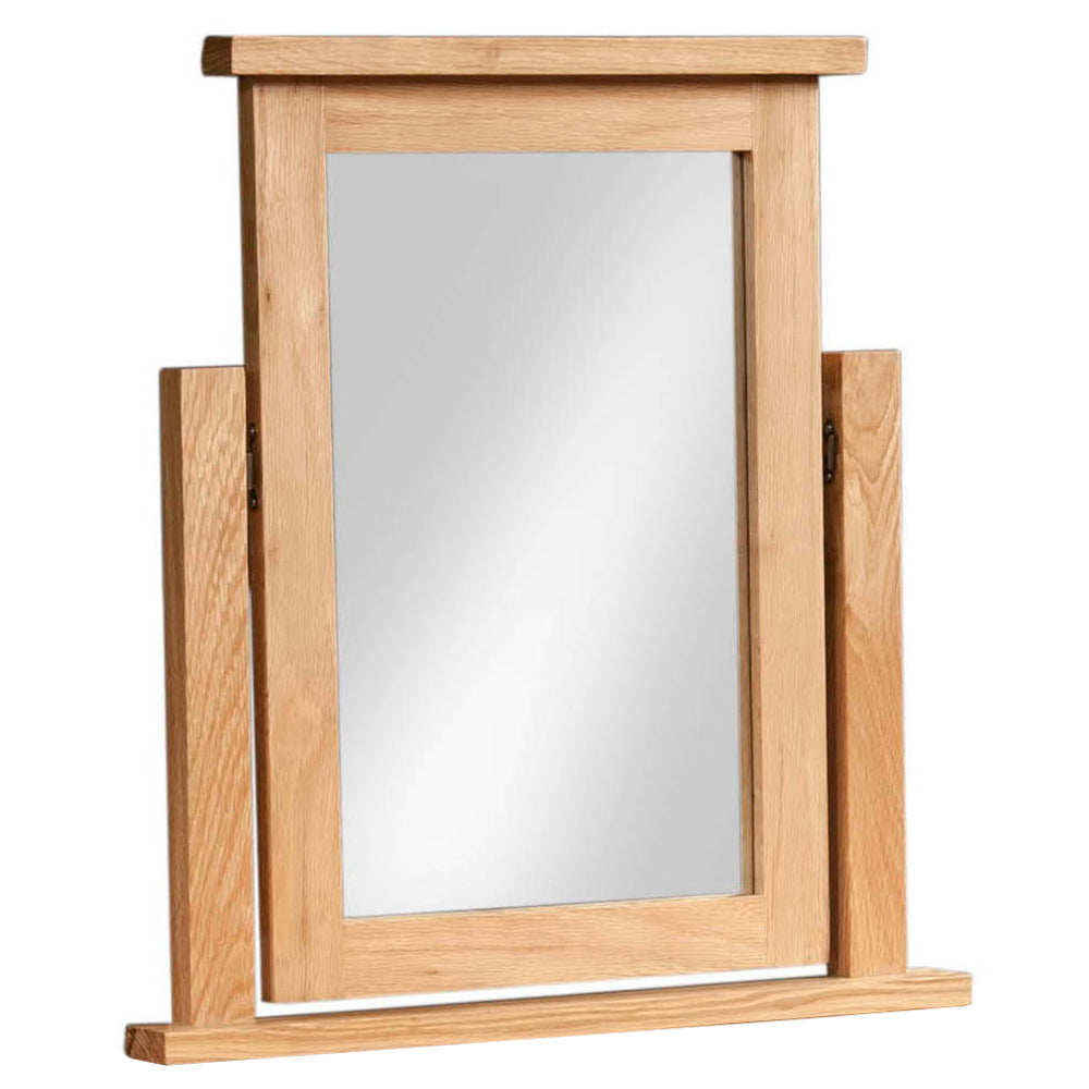 Devon Light Oak - Dressing Table Mirror