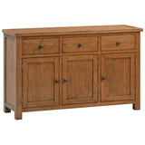 Oak 7 - 3 Door Sideboard