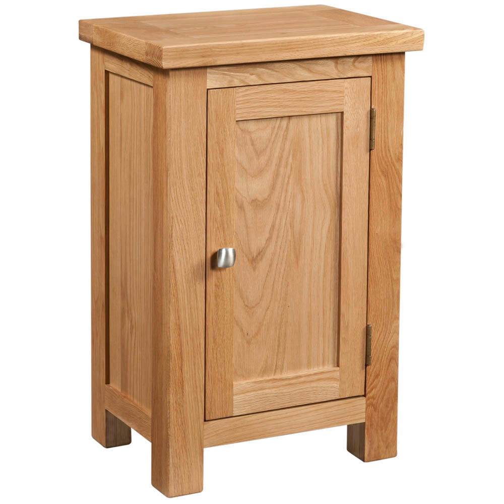 Devon Light Oak - 1 Door Cabinet