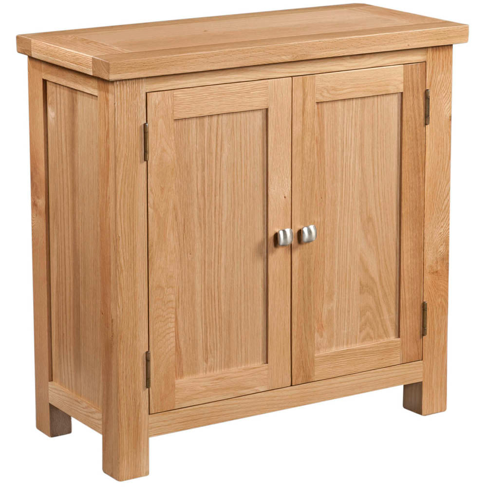 Devon Light Oak - 2 Door Cabinet