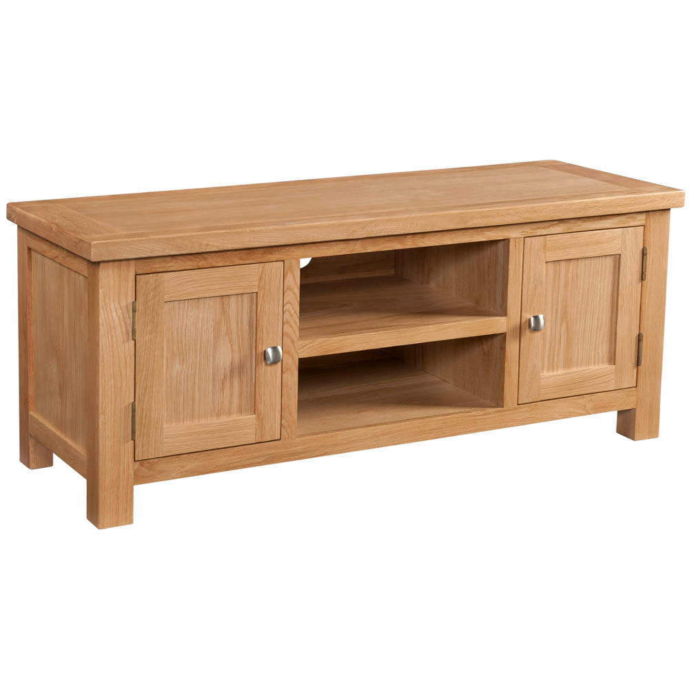 Devon Light Oak - Large Tv Unit