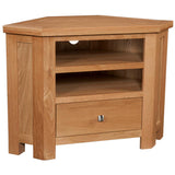 Devon Light Oak - Corner Tv Unit