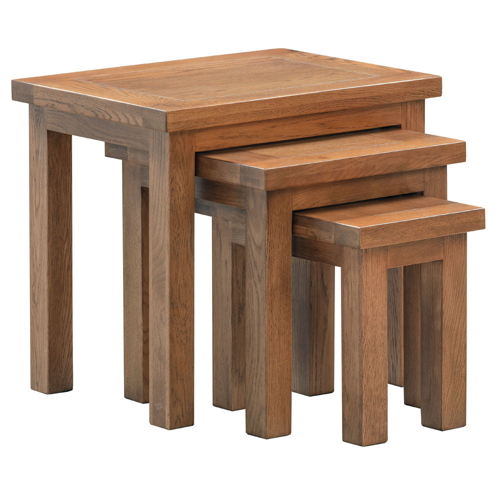 Oak 7 - Nest Of Tables