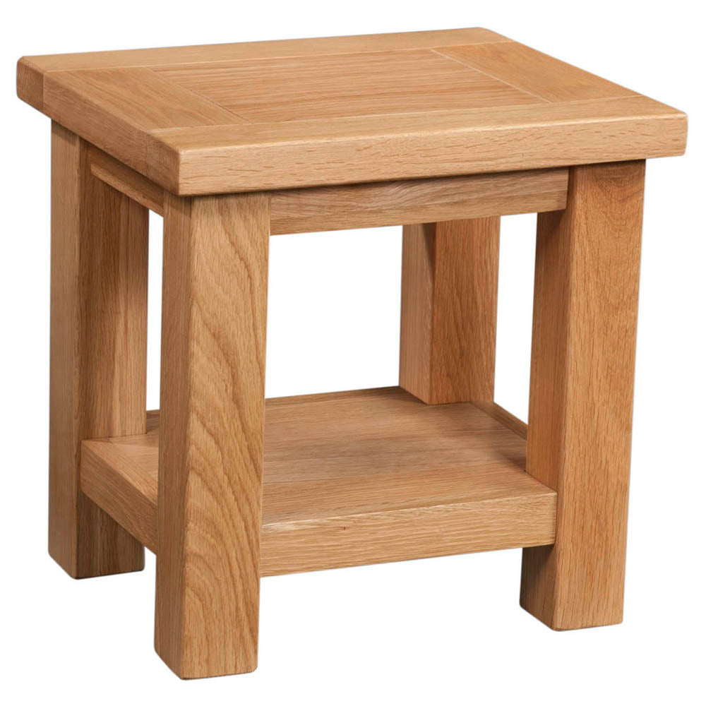 Devon Light Oak - Lamp Table