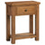 Oak 7 - 1 Drawer Console Table