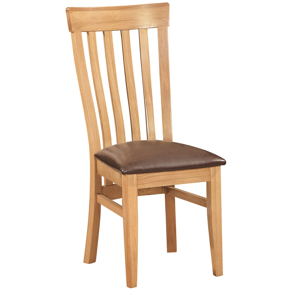 Oak 1 / Devon Light Oak - Toulouse Chair