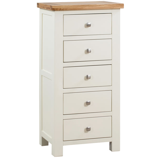 Painted 3 - 5 Drawer Tall Chest