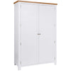 Painted 3 - 2 Door Full Hanging Wardrobe - 3 Colours