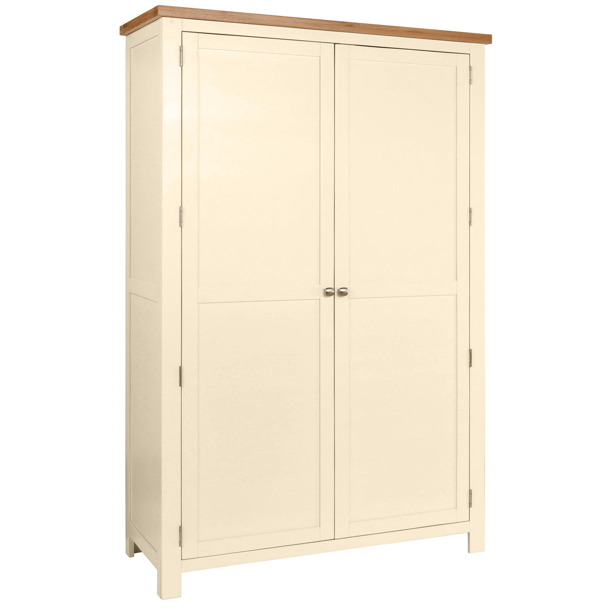 Painted 3 - 2 Door Full Hanging Wardrobe - 3 Colours
