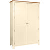 Painted 3 - 2 Door Full Hanging Wardrobe - 3 Colours