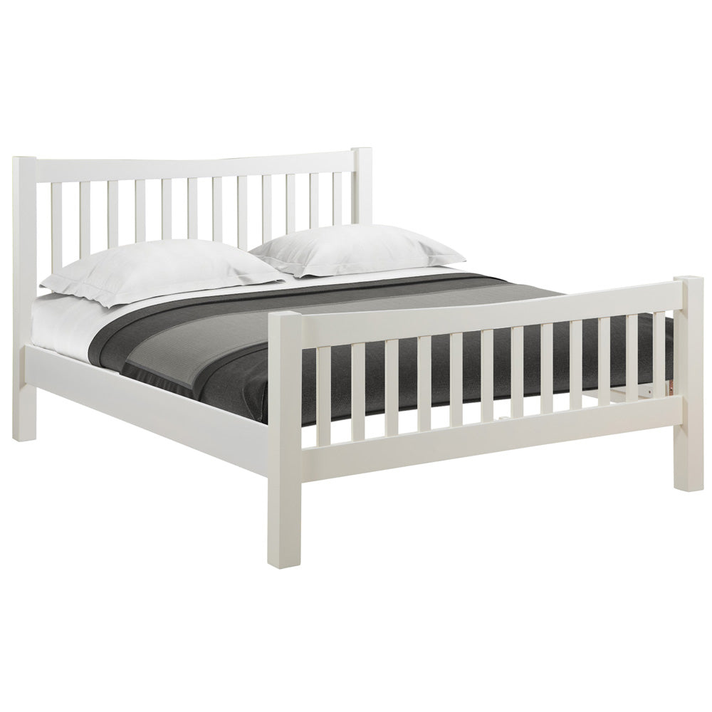 Painted 3 - 4'6 Double Frame bed