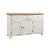 Painted 3 - 3 Door Sideboard