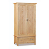 Tean Oak - Double Gents Wardrobe