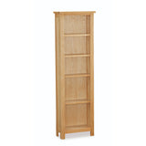 Tean Oak - Slim Bookcase KD