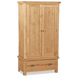 Sudbury Oak - Double Wardrobe