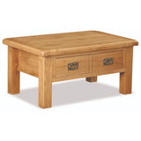 Sudbury Oak - Coffee Table with Drawers