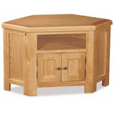 Sudbury Oak - Corner TV Unit