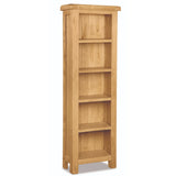 Sudbury Oak - Slim Bookcase KD